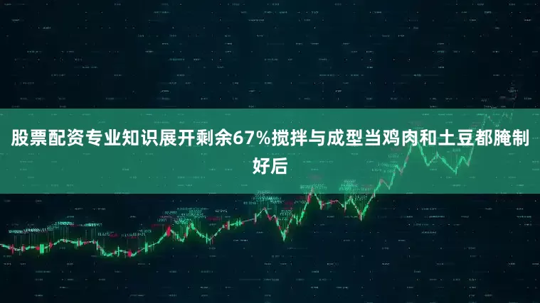 股票配资专业知识展开剩余67%搅拌与成型当鸡肉和土豆都腌制好后