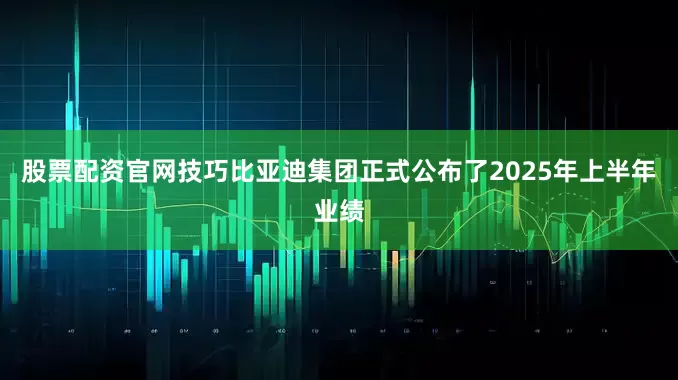 股票配资官网技巧比亚迪集团正式公布了2025年上半年业绩